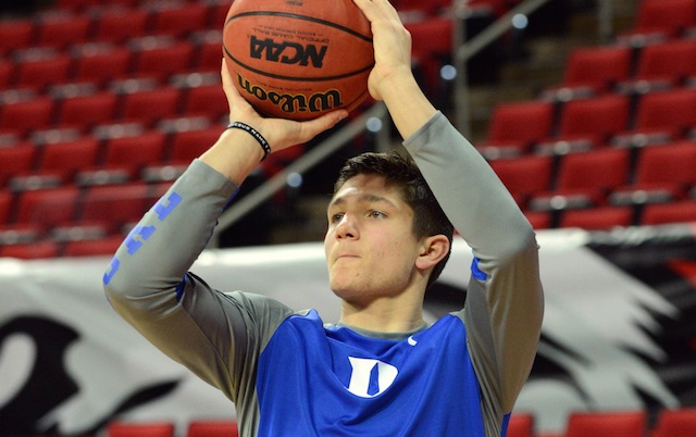 Watch Duke S Grayson Allen Takes On Nc State Dunks In First