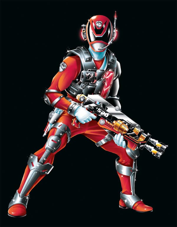 Power Rangers Spd Red Swat Mode By Dxpro