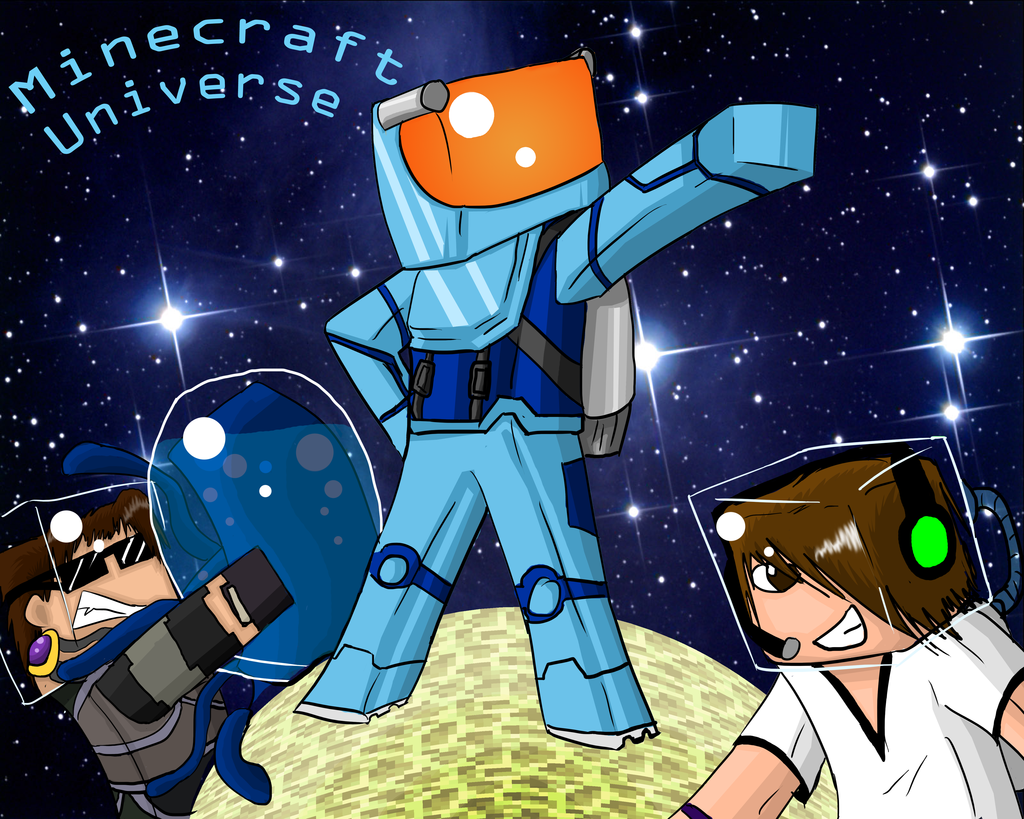 MinecraftUniverse Background by 11IceDragon11