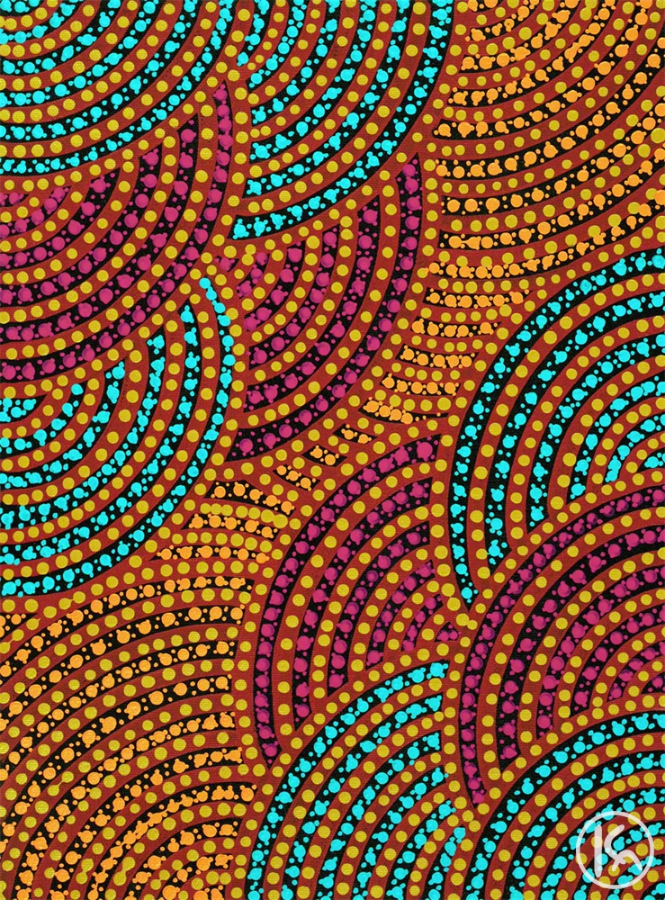 Colleen Wallace Nungari Aboriginal Artist From Santa