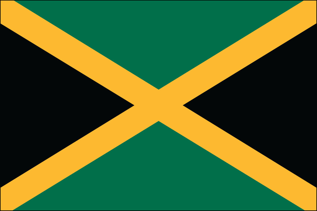 Drapeau De La Jamaique Vert Jaune Rouge Jamaican Flag Wallpaper - WallpaperSafari