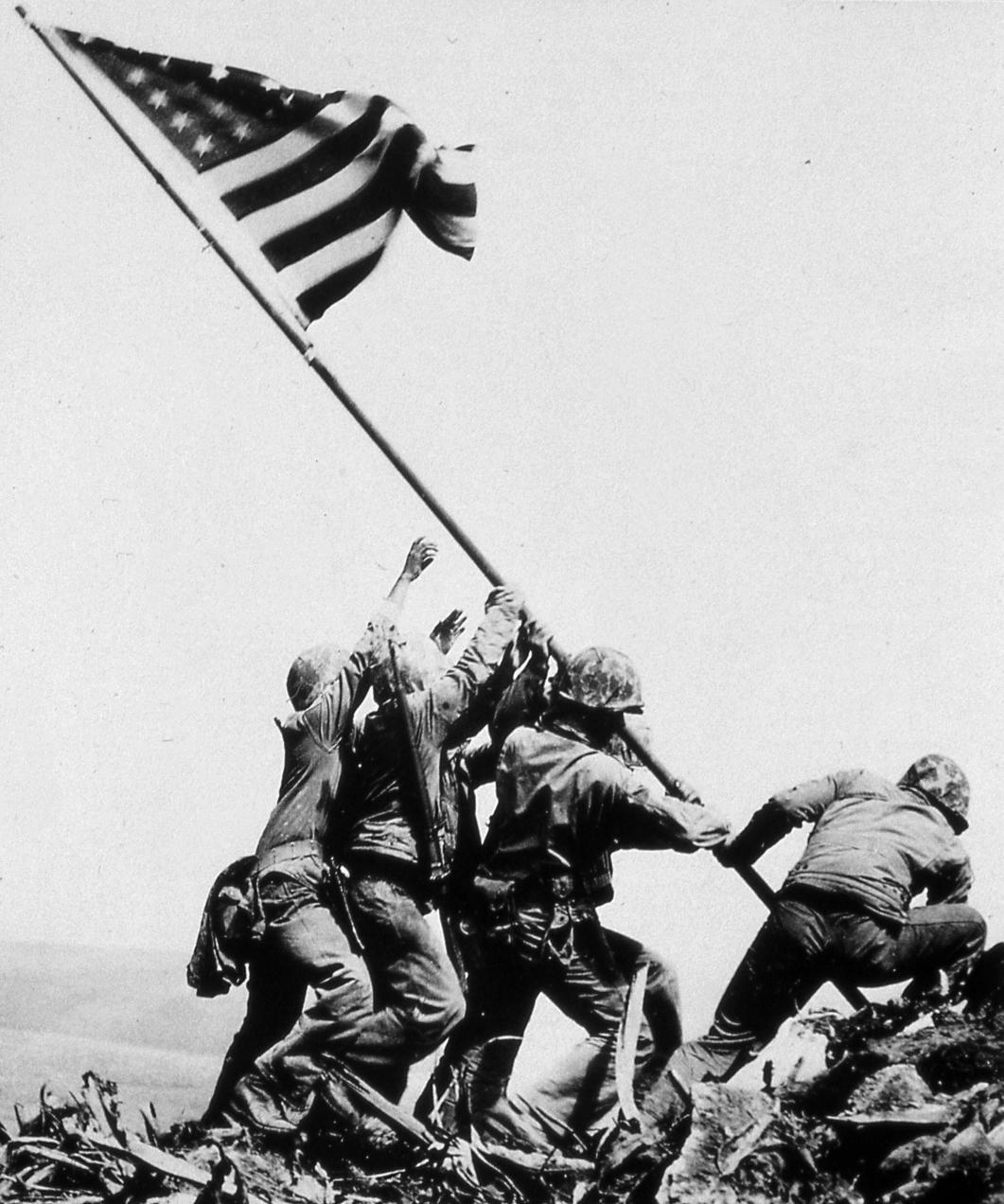 Iwo Jima Flag Raising Wallpaper Sf