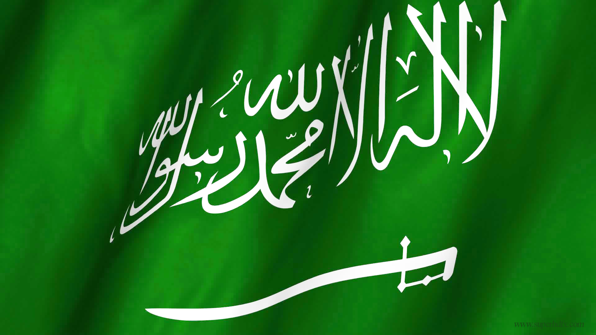 Saudi Arabia Flag HD Wallpaper SuperHDfx