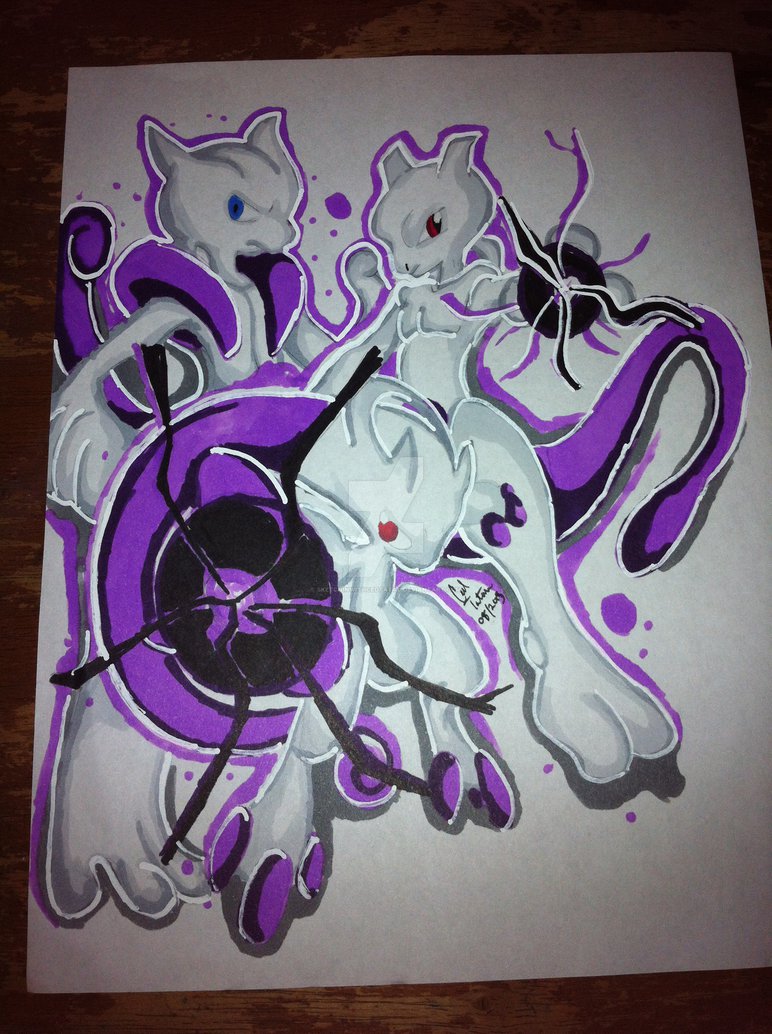 Mewtwo Mega X And Y By