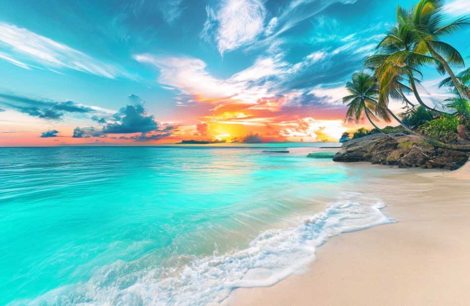 High Resolution Beach Wallpaper