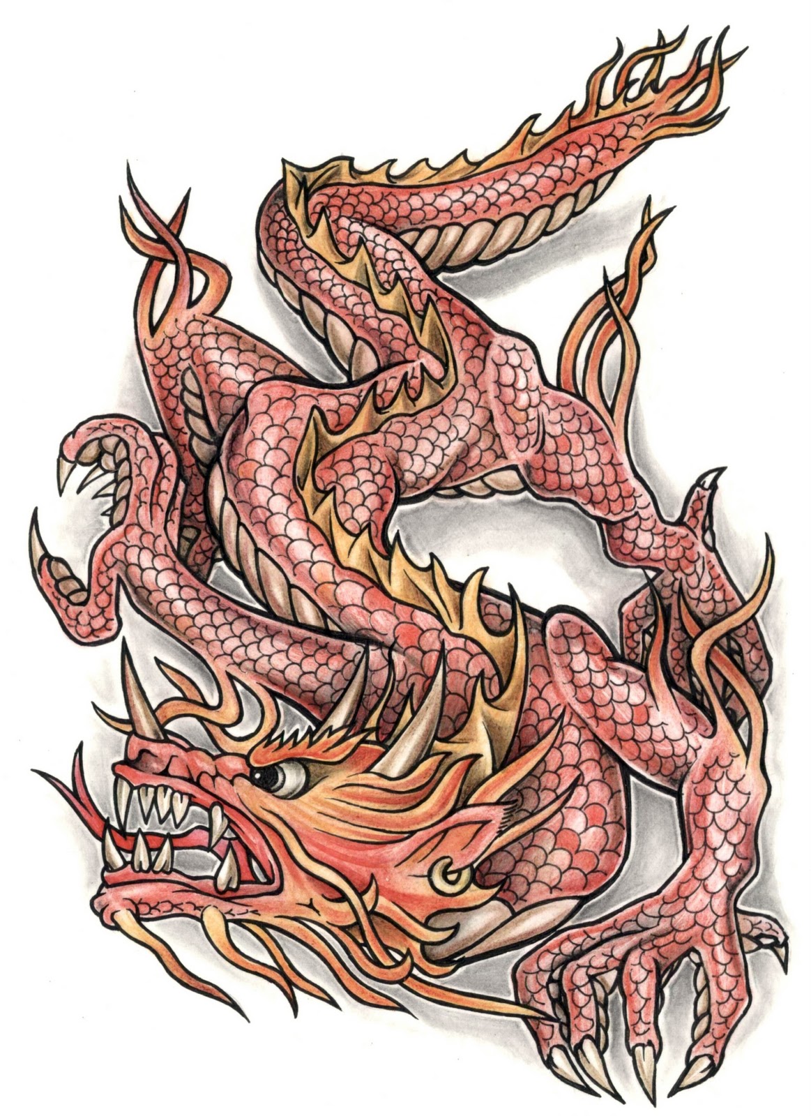 Dragon Tattoo Wallpaper HD