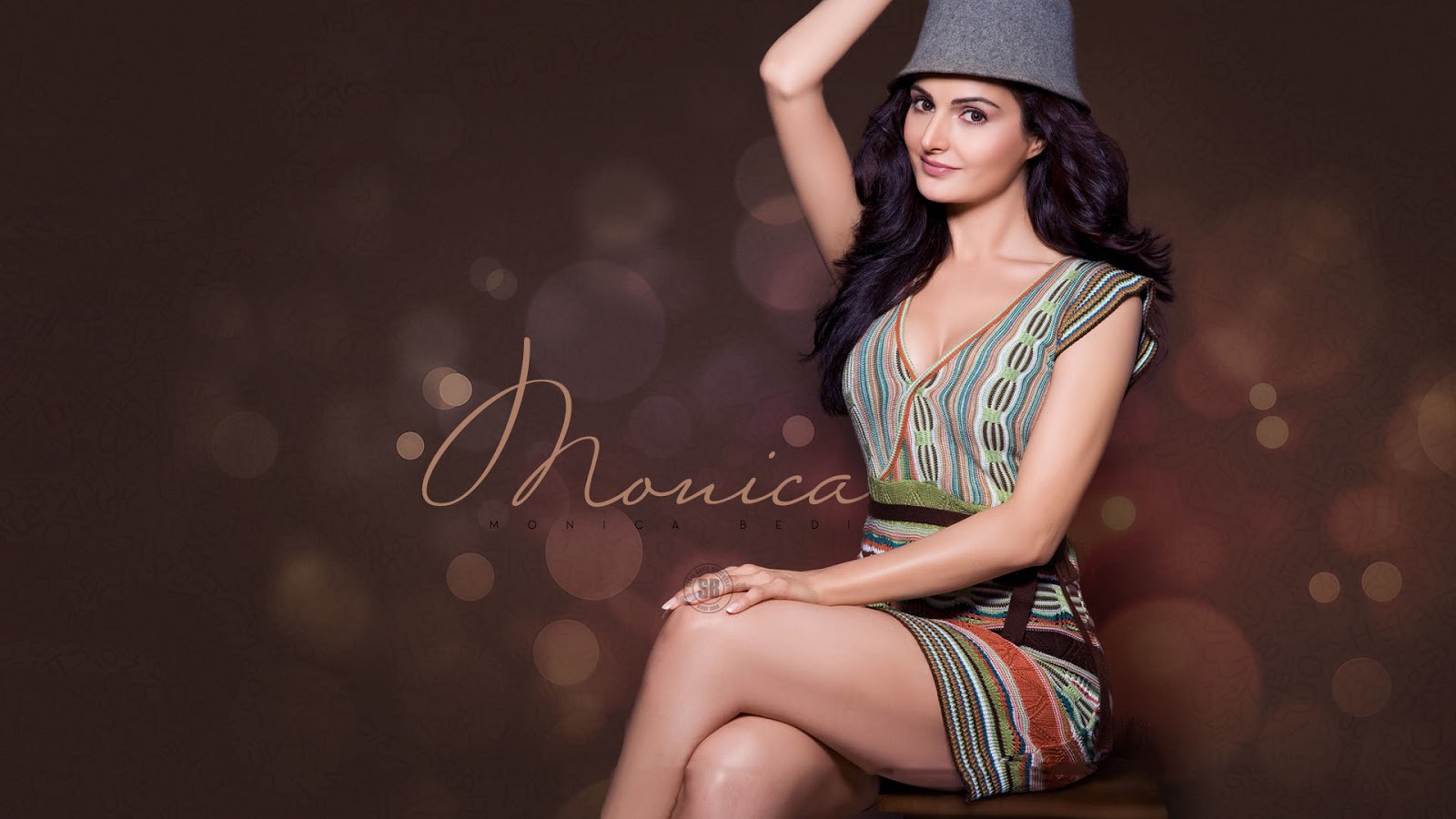Indian Model Monica Bedi Hi Resolution 1080p HD Wallpaper