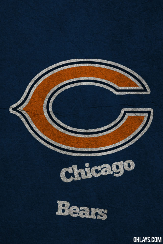 Bears Logo With Rough Background X iPhone