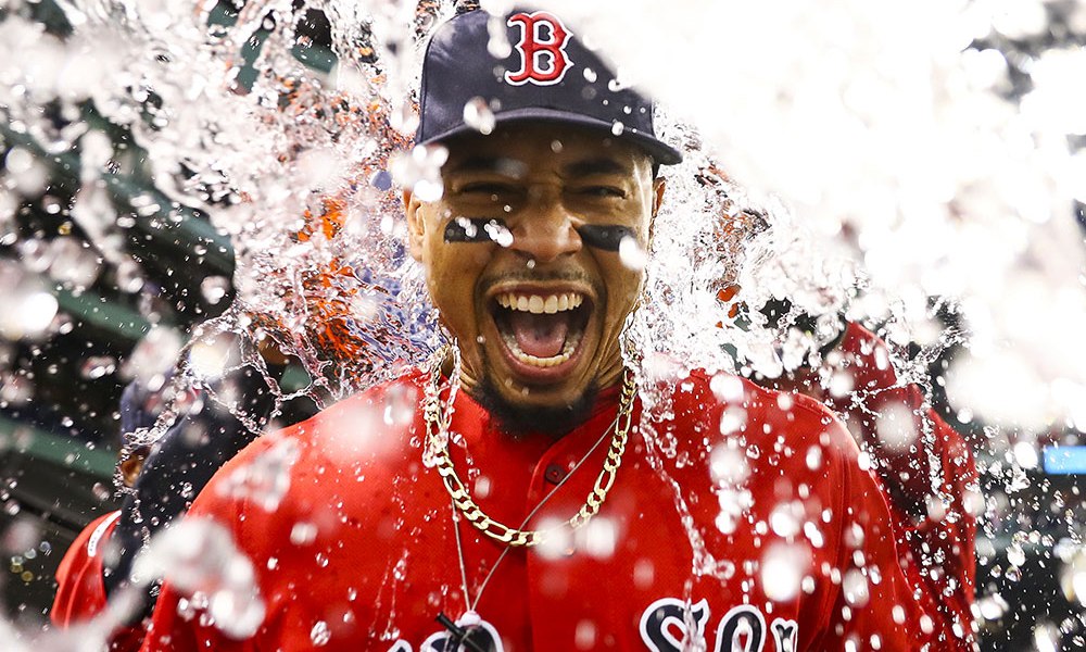 Mookie Betts Gets Hr Request From Fan Mashes Three To Beat Yankees