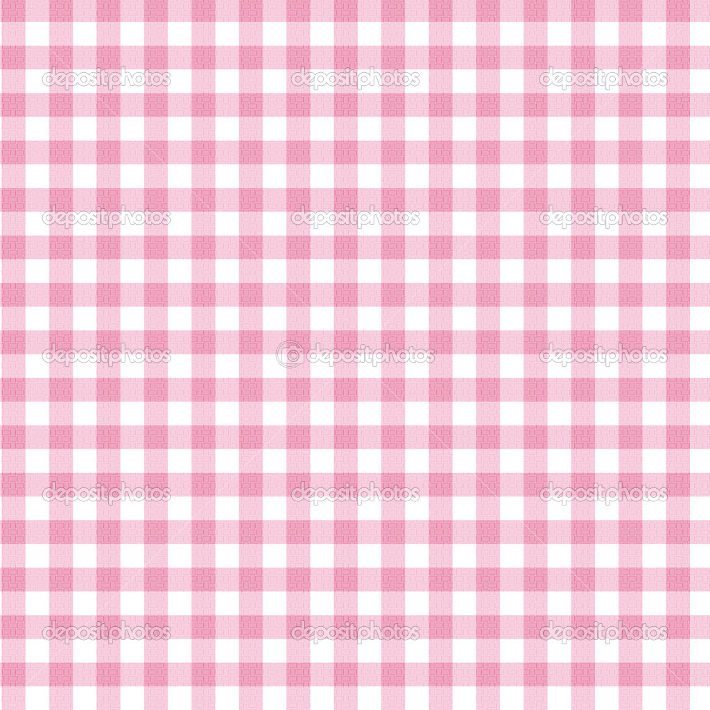 Pink Gingham Fabric Background Stock Image Karen Roach