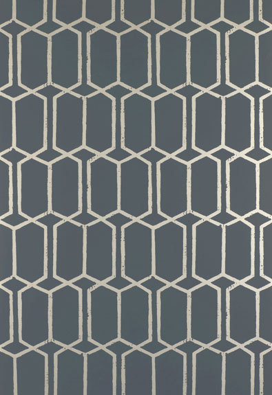 Free download Wallpaper Schumacher MODERN TRELLIS Triple Rolls Charcoal ...