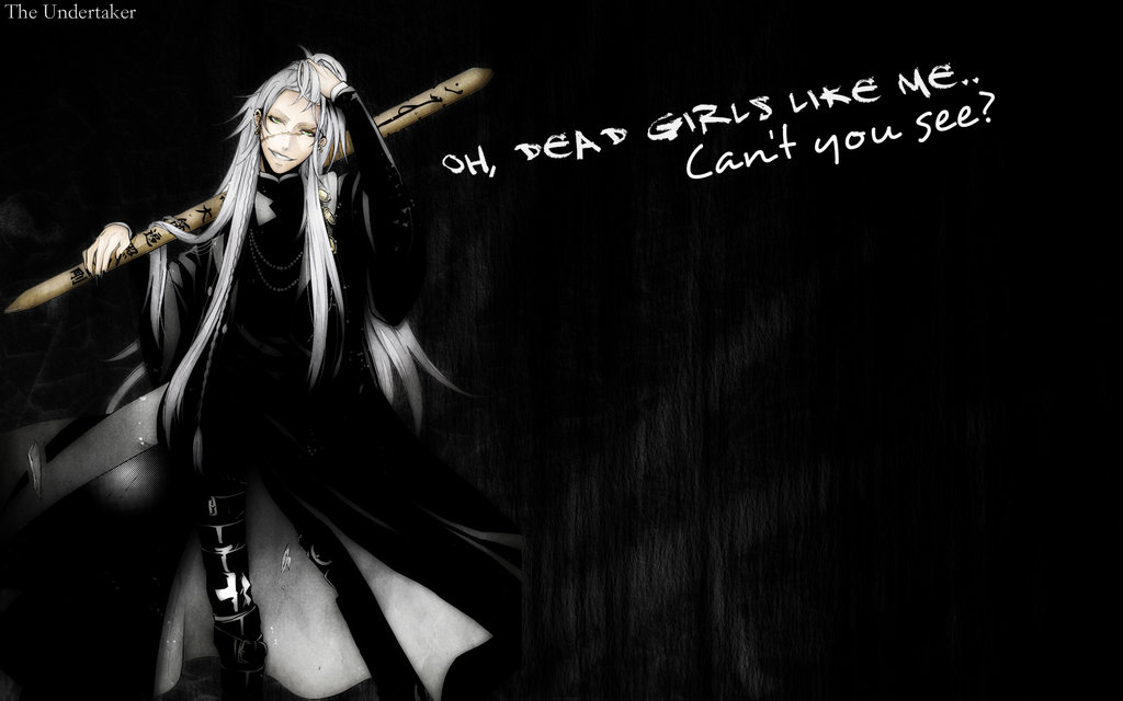 The Undertaker Black Butler Wallpaper By Brookhayes12