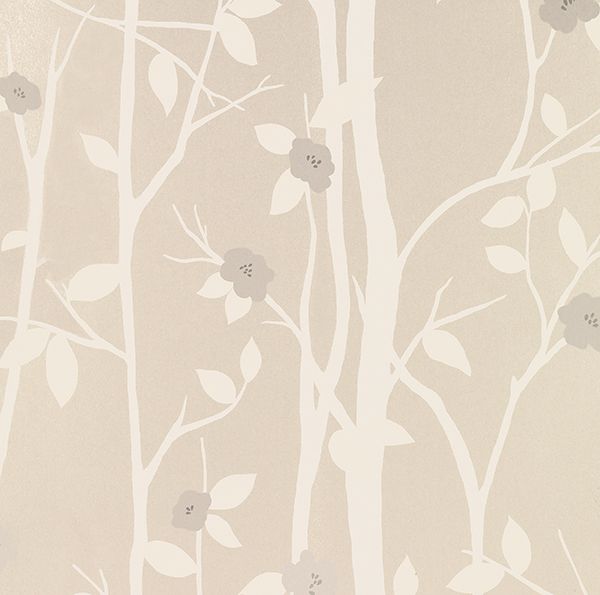 Cottonwood Natural From The Laura Ashley Wallpaper Collection