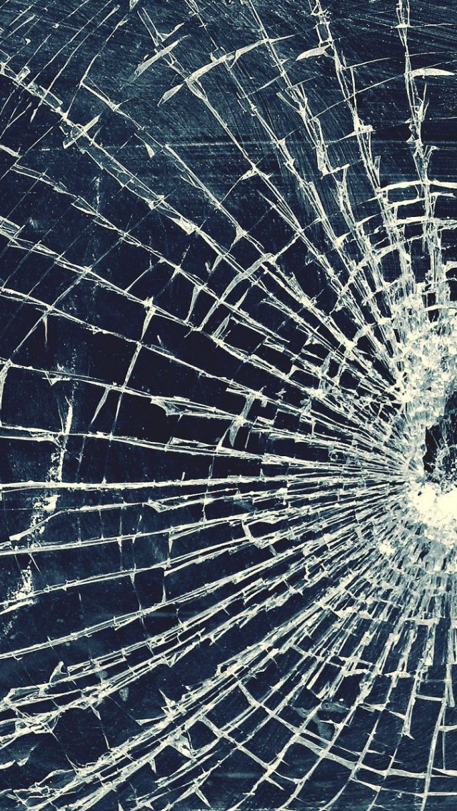 Broken Glass iPhone Wallpaper HD