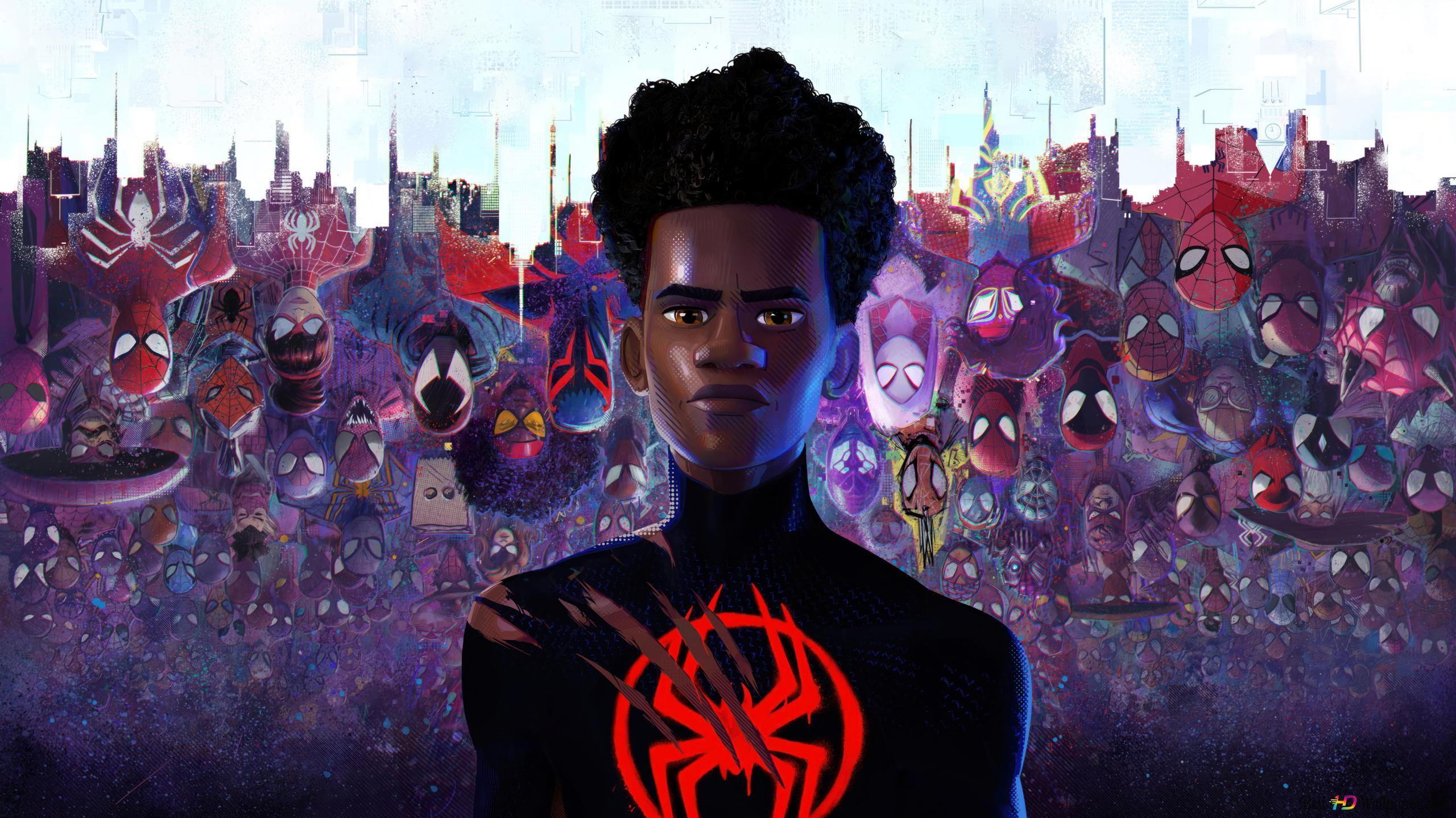  Free Download Miles Morales From Spider Man Across The Spider Verse 