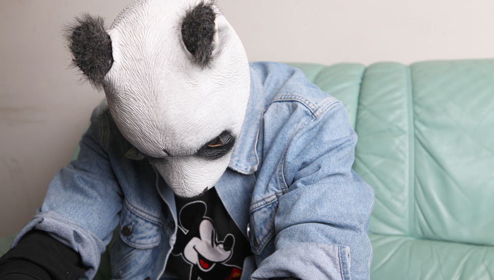 Panda Carlo Waibel Hip Hop Cro Music Germany Mask