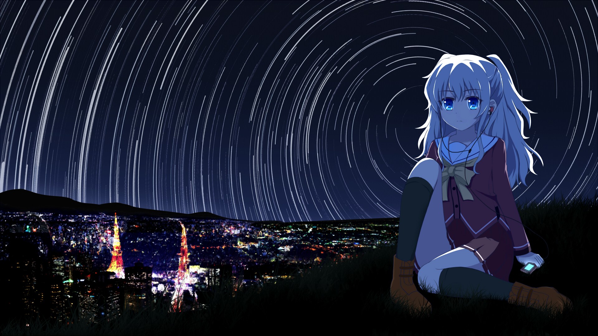 Anime Charlotte Background