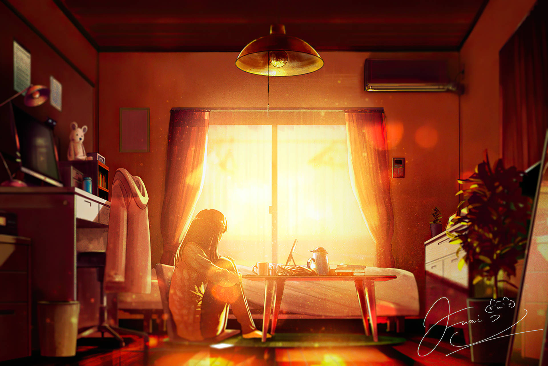 Anime Bedroom Wallpaper