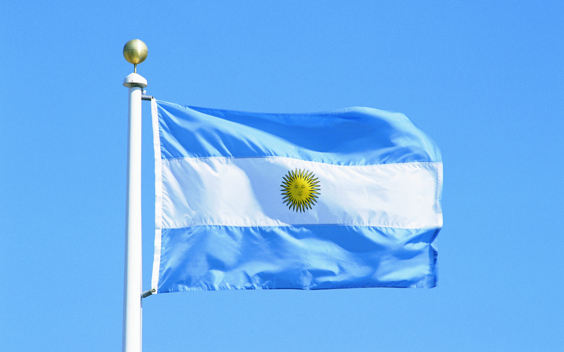 Argentina Flag Wallpaper