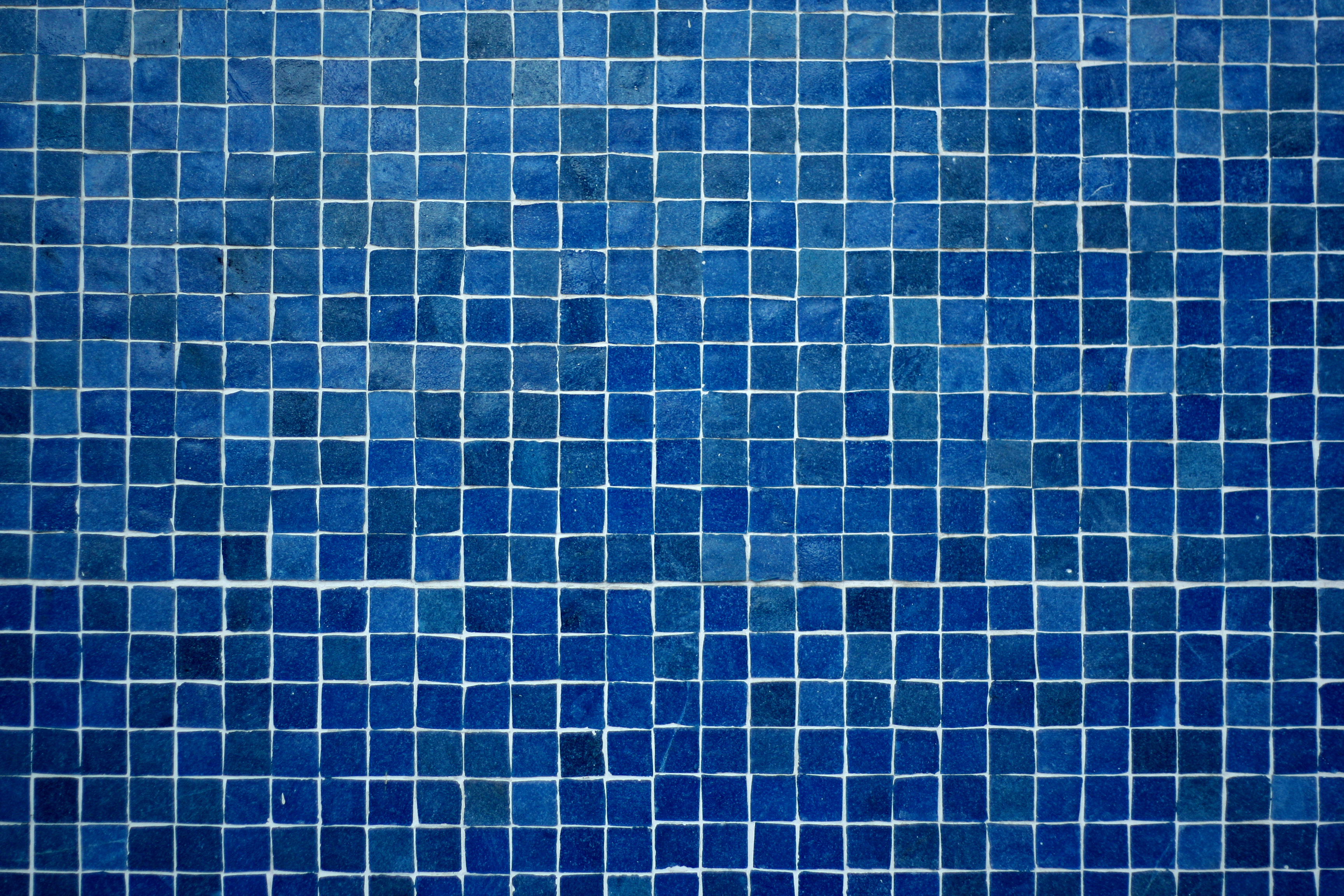 Mosaic Blue Marrakesh Tiles  Wallpaper by A  Streets Prints