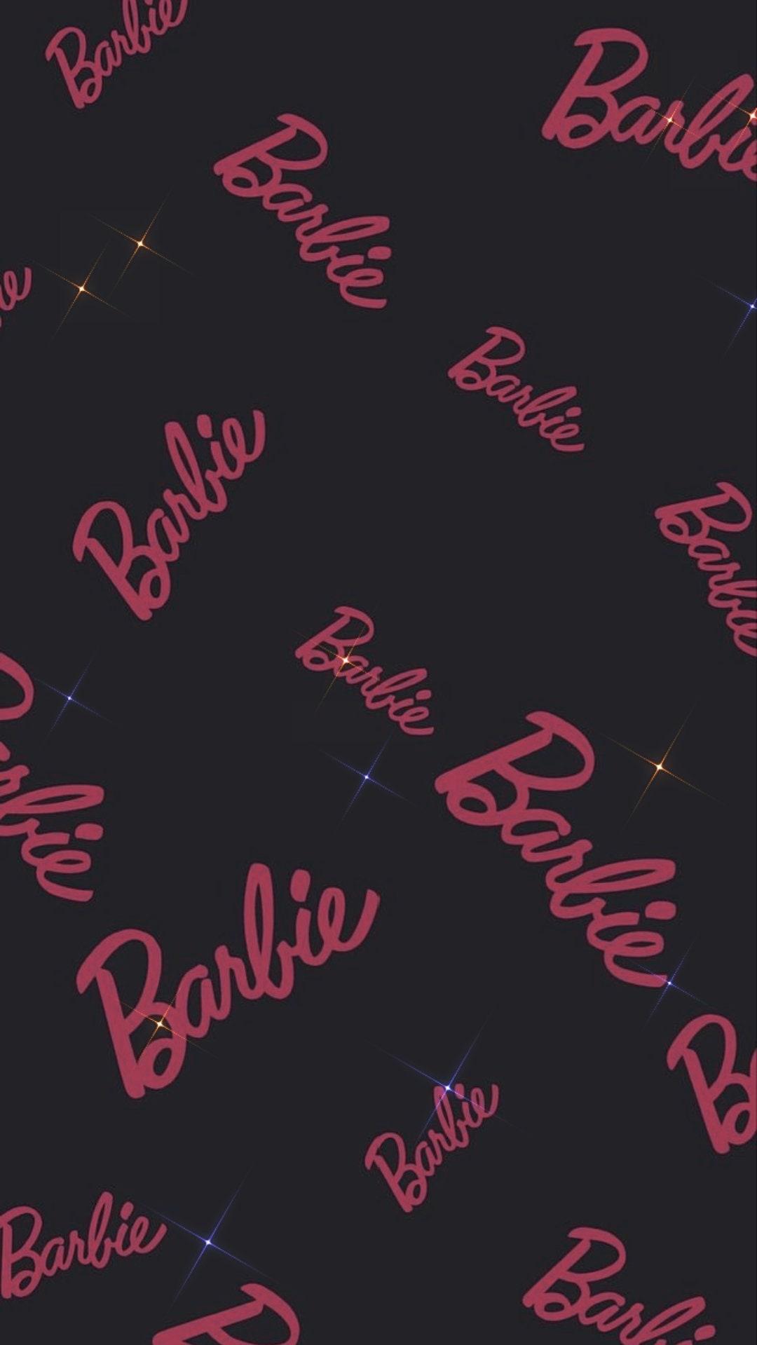 Sparkling Barbie Animated Phone Wallpaper Aesthetic Glitter
