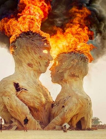 Burning Man Wallpaper For Phones And Tablets