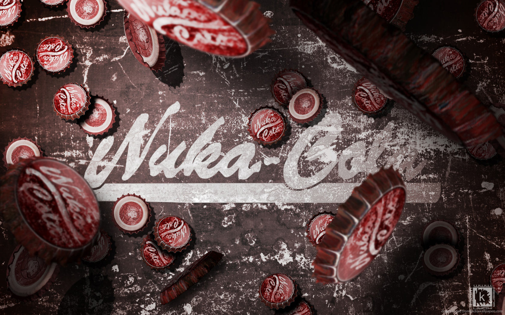 Nuka Cola Caps Wallpaper