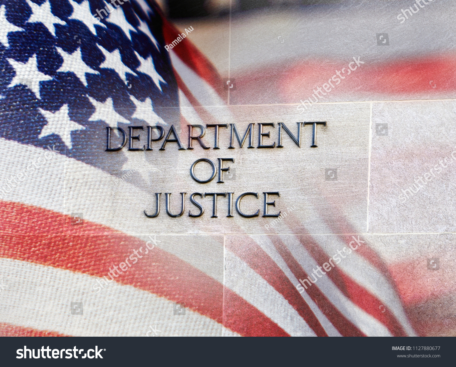 Us Justice Department Headquarters Image Stock Photos