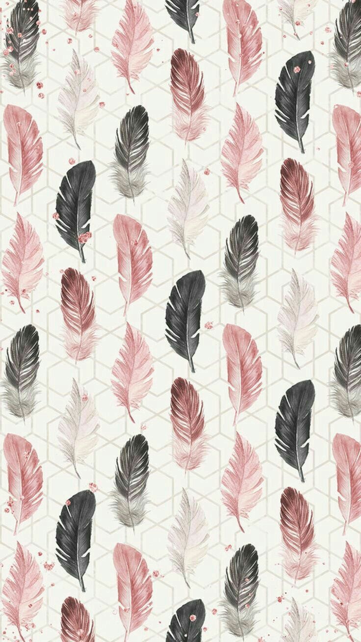Denise Arce On Qtqtqt Feather Wallpaper Cute