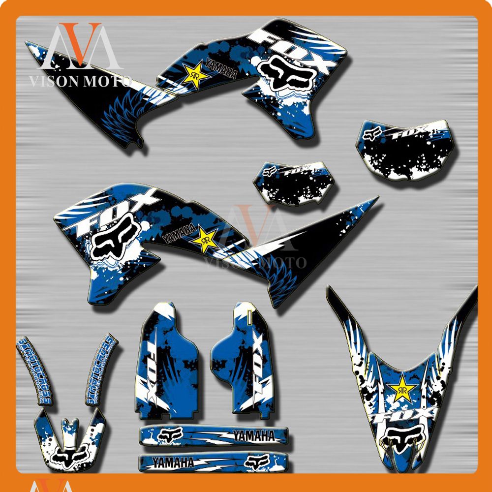 Customized Team Graphics Background Decals 3m Stickers For