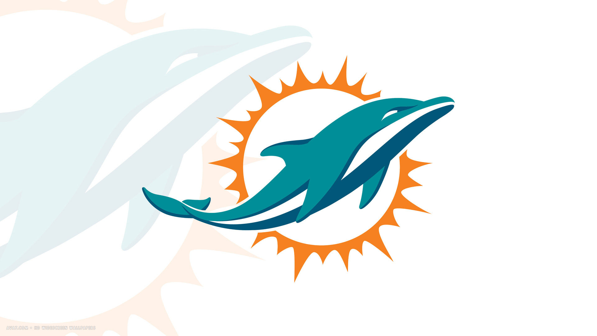 Miami Dolphins New Logo HD Widescreen Wallpaper American