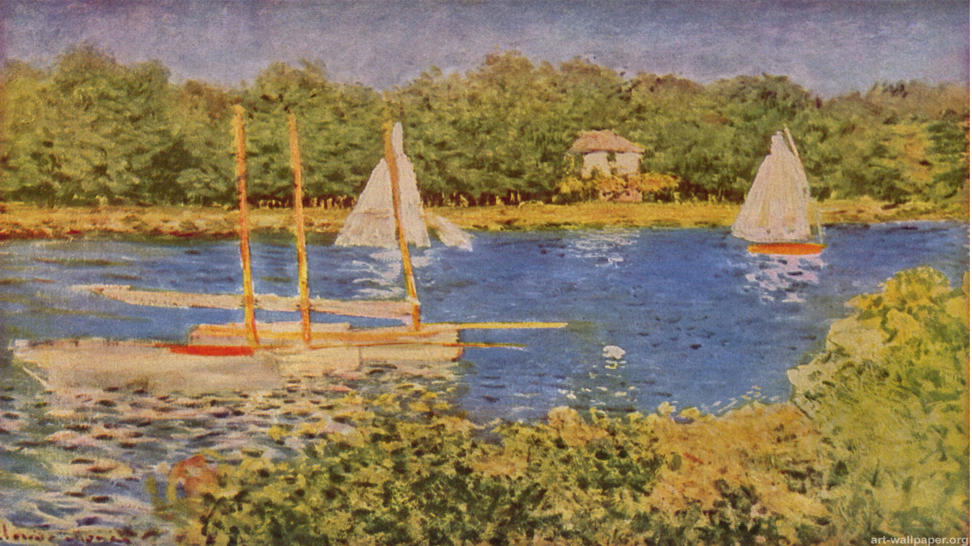 Claude Monet Wallpaper Painting Desktop Wallpapers