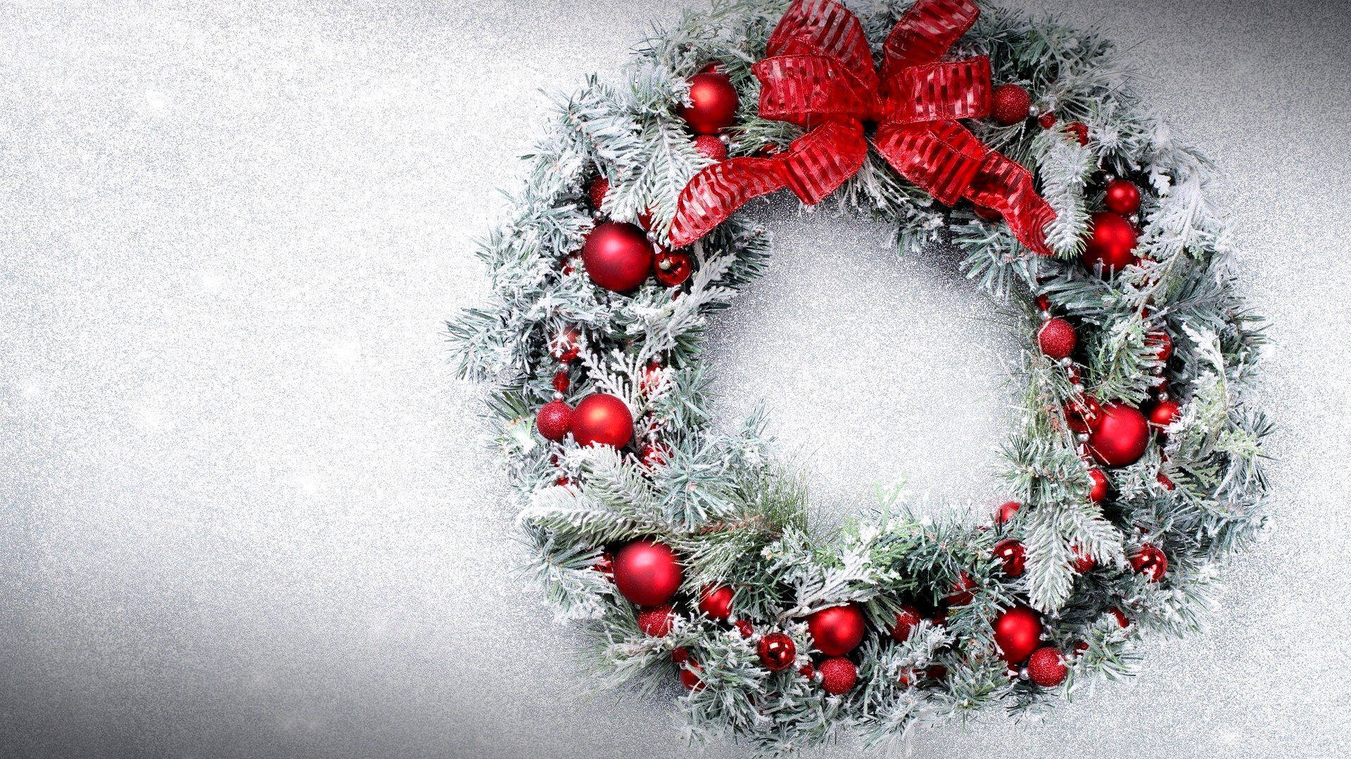Christmas Wreath Wallpaper