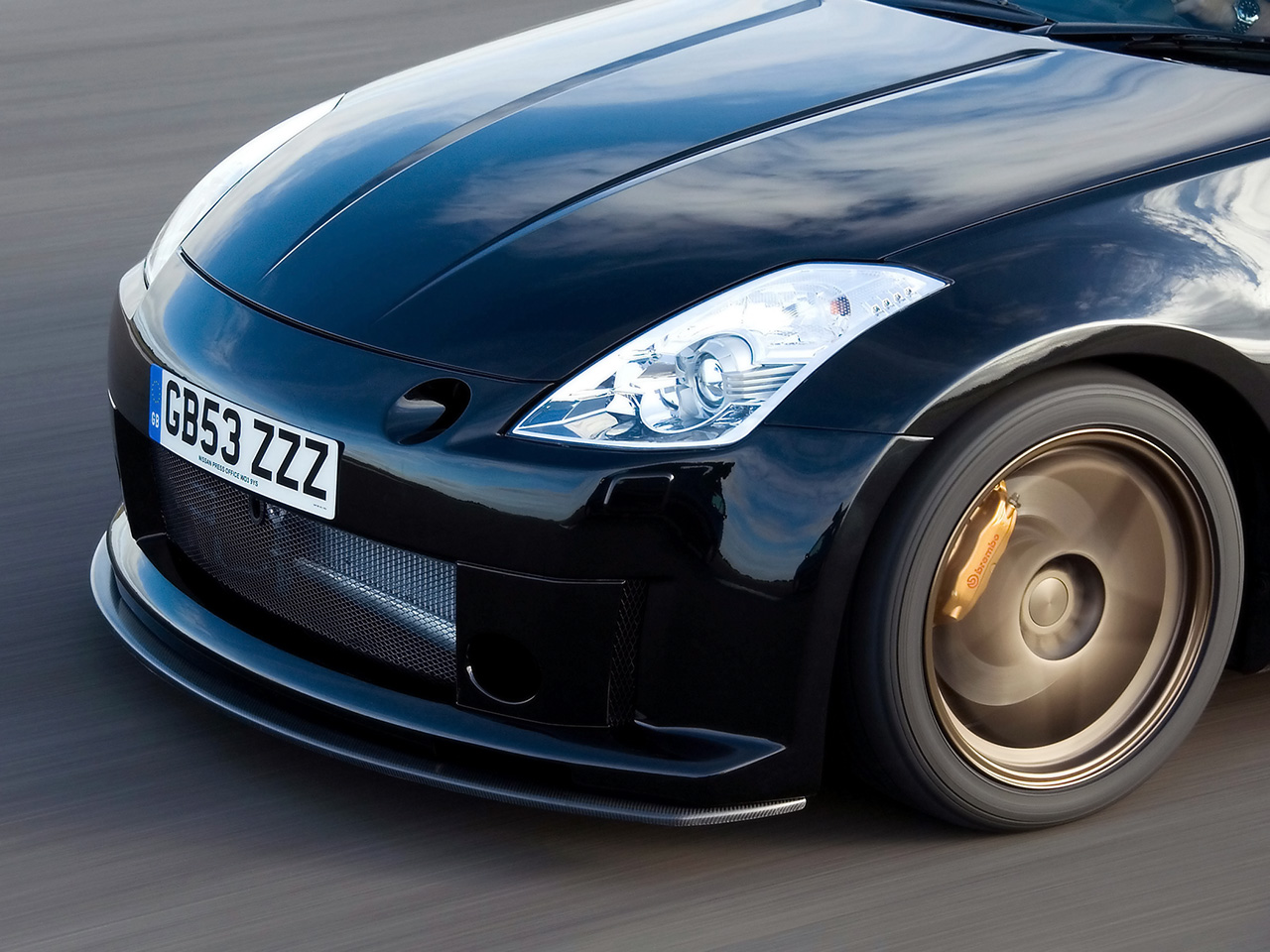 Nissan 350z Gt S Concept Front Section Wallpaper