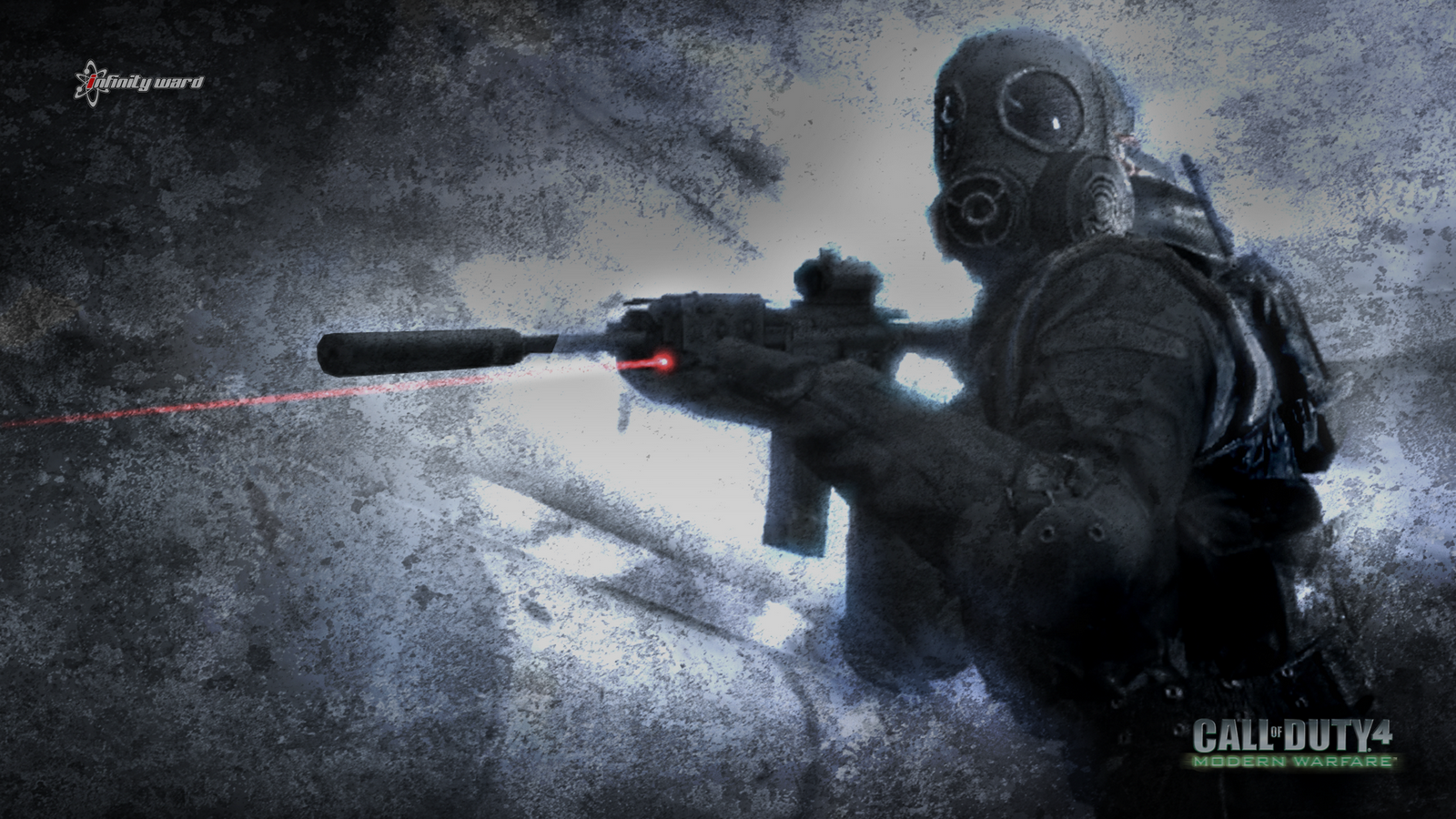 Call Of Duty Modern Warfare HD Wallpaper Logo Image To