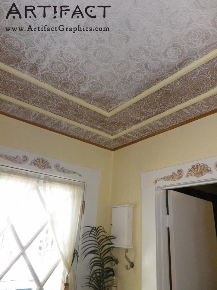 Free download How To Paint A Faux Pressed Tin Tile Backsplash [720x960