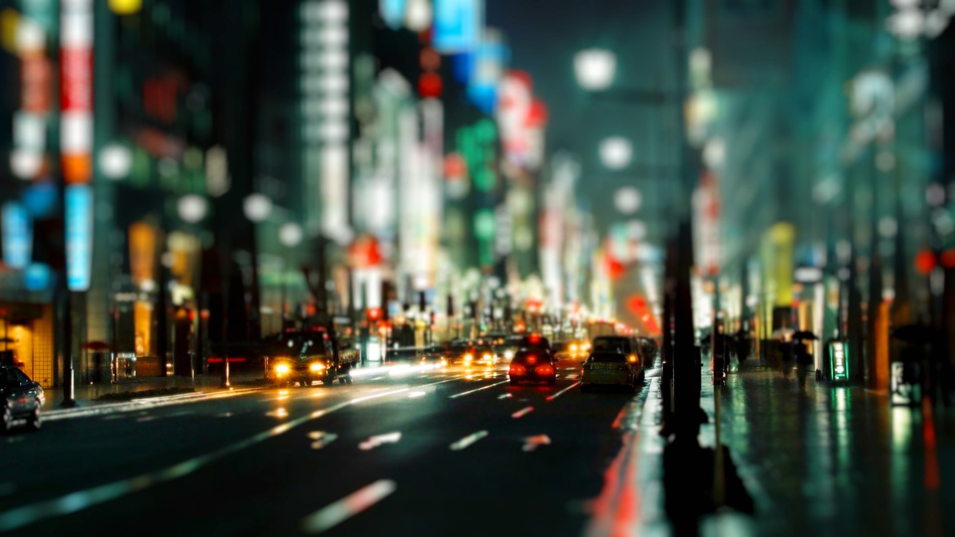 Night Street City Wallpaper High Quality Cool