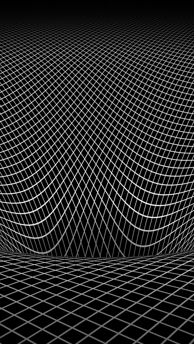 Wireframe Illusion iPhone Wallpaper Ipod HD
