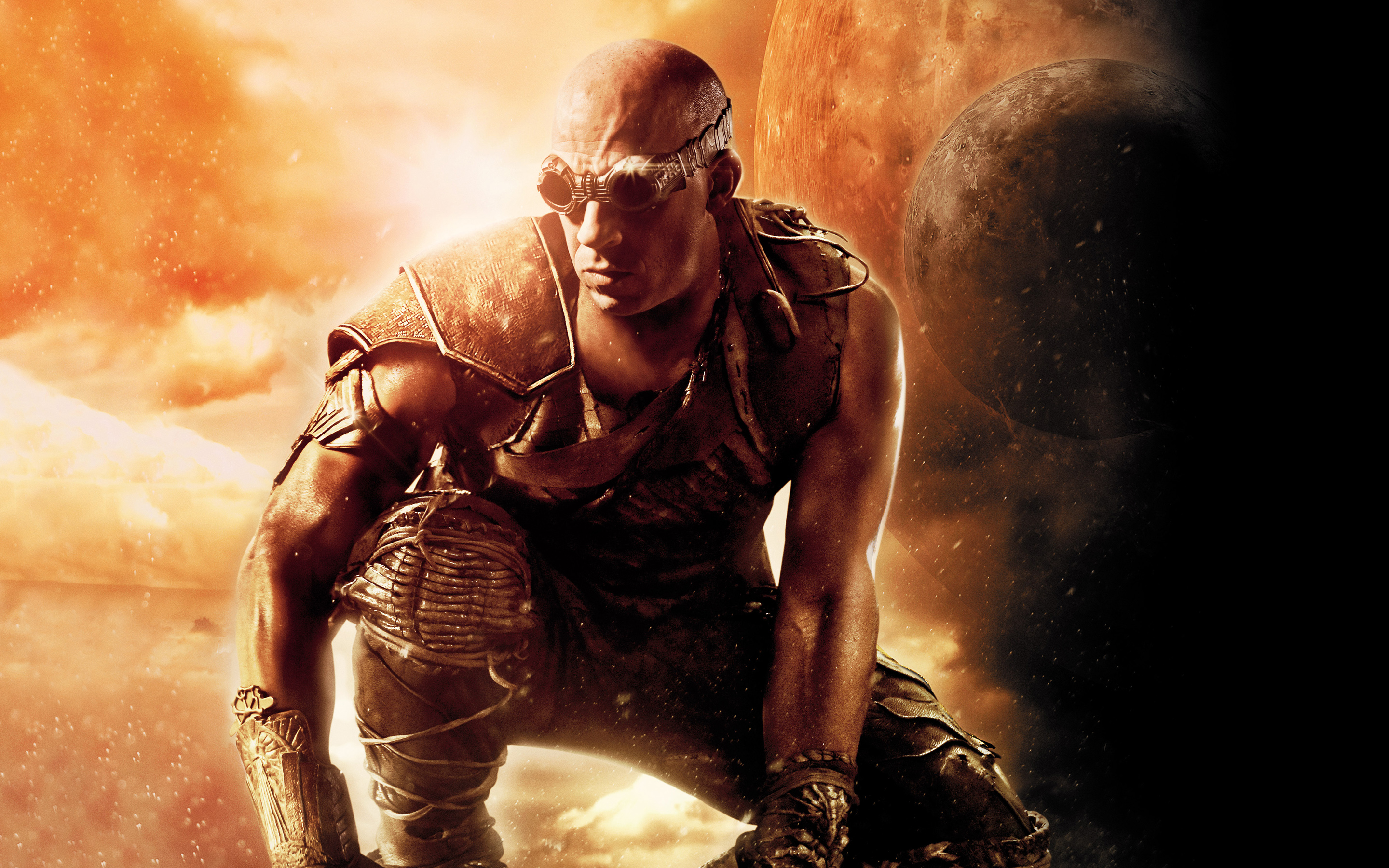 Vin Diesel Riddick Movie Wallpaper HD