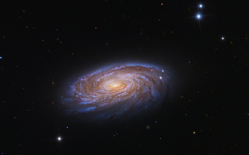 Outer Space Galaxies HD Desktop Wallpaper