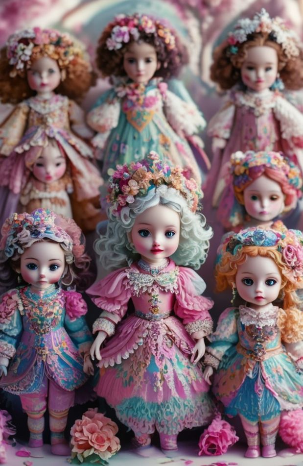Beautiful Dolls Wallpaper