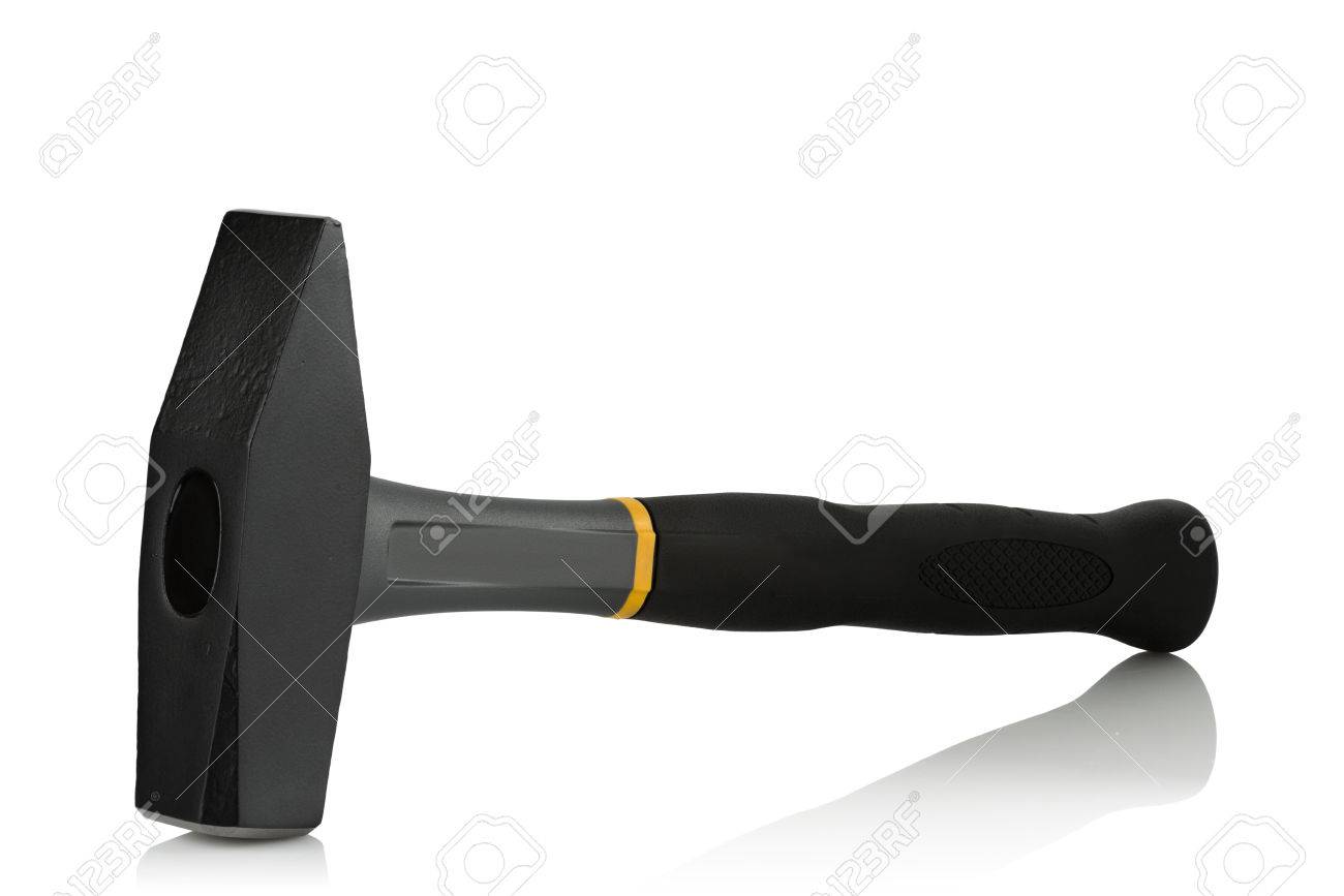 Machinist Hammer On White Background Stock Photo Picture And