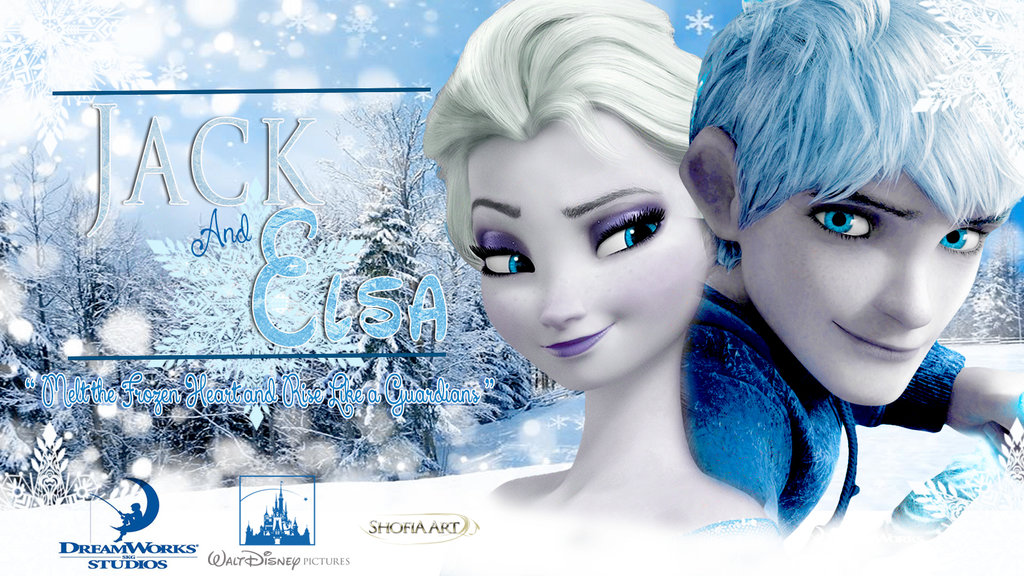 Jelsa Jack Frost and Elsa wallpaper by Shofia kim13 on