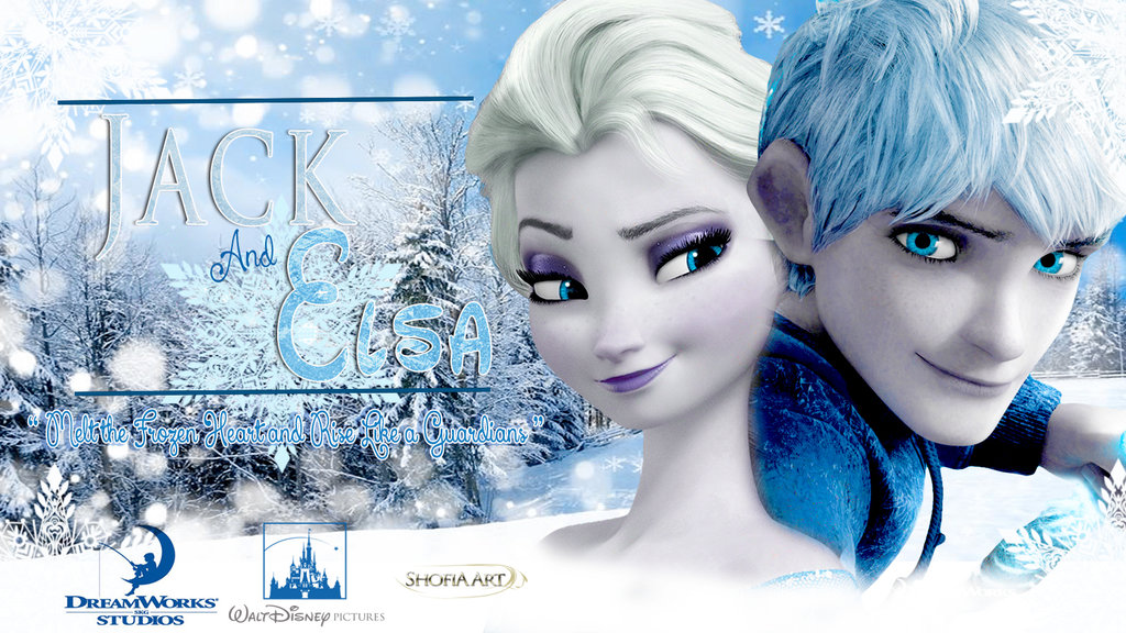 Jelsa Jack Frost And Elsa Wallpaper By Shofia kim13