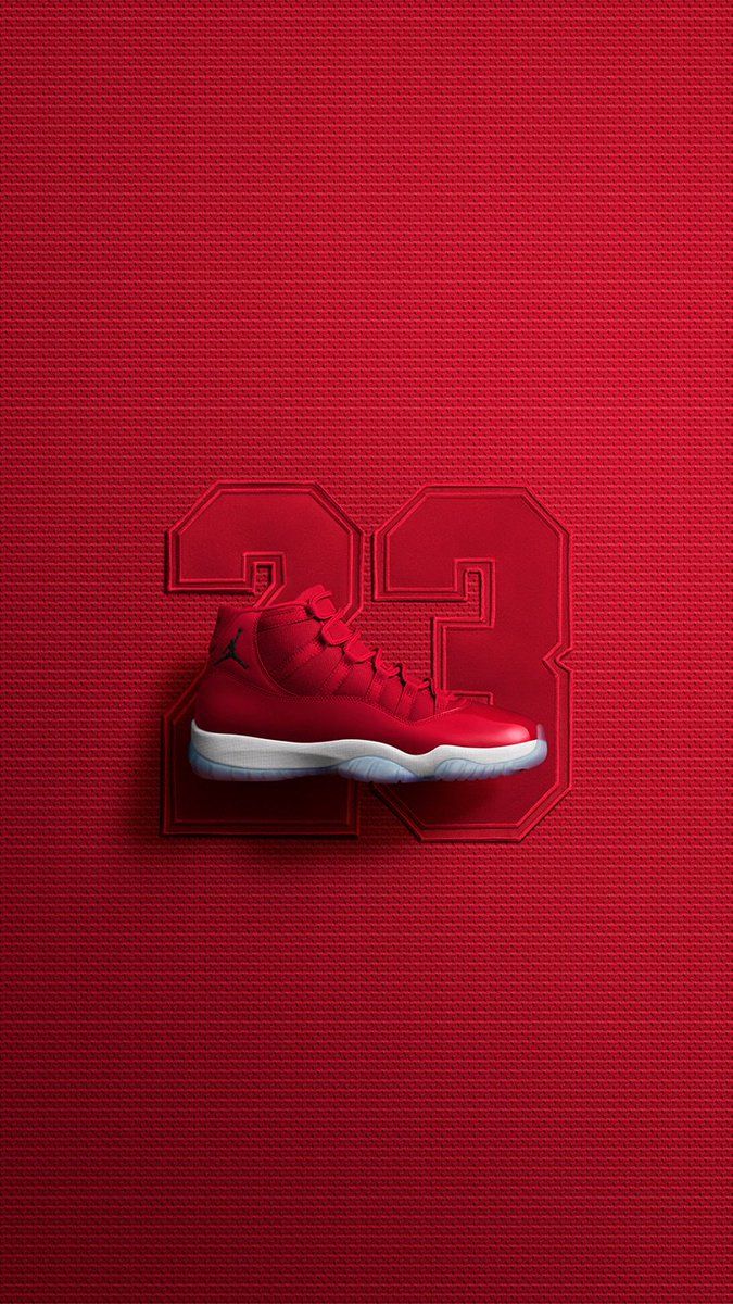 Red Jordan Wallpaper On