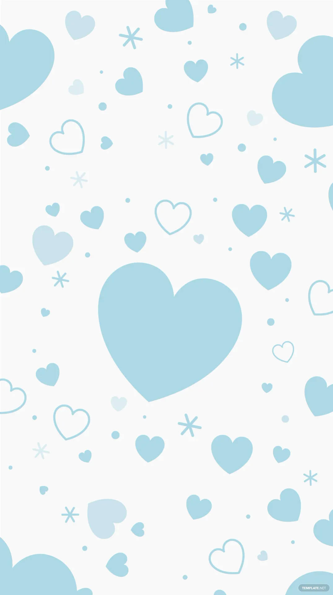 Blue Heart Wallpaper