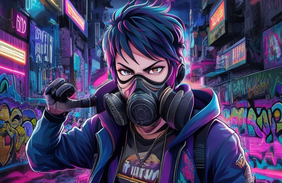 Anime Gas Mask Wallpaper