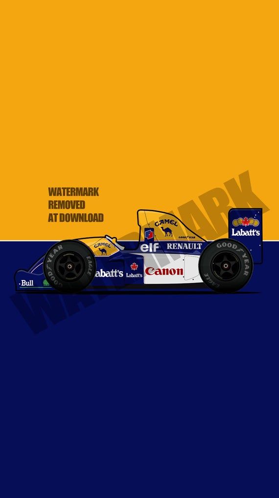Renault Williams Fw14 Formula Car Phone Wallpaper Digital