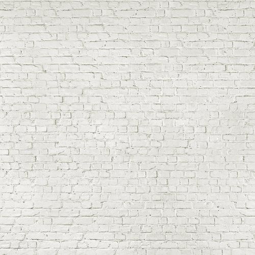 1wall Loft Style Distressed White Brick Effect Wallpaper Wall Mural By