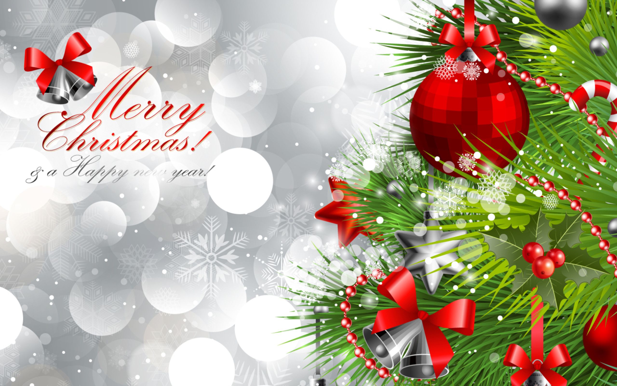 Christmas Wallpaper HD Merry And Happy New Year